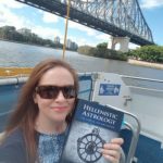 Cassandra Tyndall, on the Brisbane River, Australia
